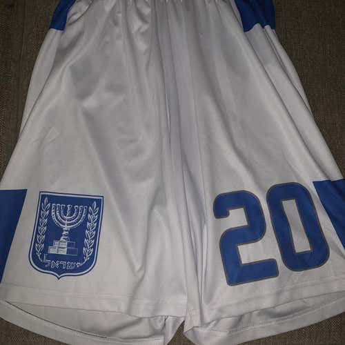 Israel Lacrosse Game shorts #20 size L