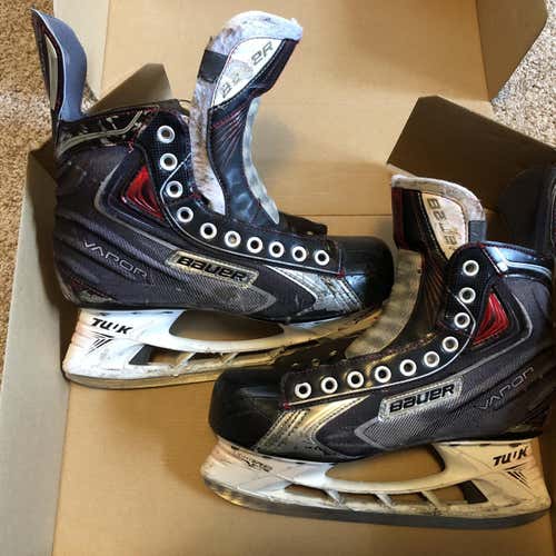Used Bauer Vapor X60 Regular Width Size 7.5 Hockey Skates