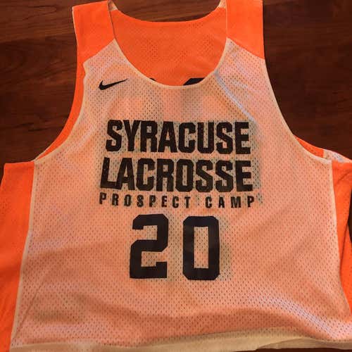 Syracuse Lacrosse Prospect Day Pinnie #20 - Used OPEN FOR TRADE