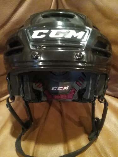 Black Very Lightly Used Small CCM Resistance Helmet Pro Stock