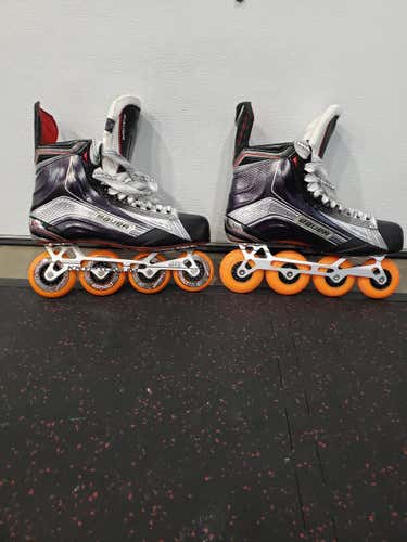 New Senior Bauer Vapor xr1 Inline Skates Extra Wide Width Size 10.5