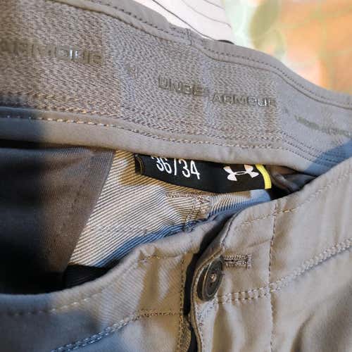 Gray Men's Size 36 Under Armour Pants