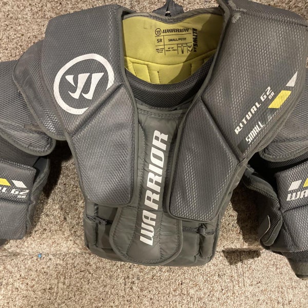 Used Small Warrior Ritual G2 Goalie Chest Protector