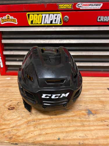 Black Used Medium CCM Tacks 110 Helmet