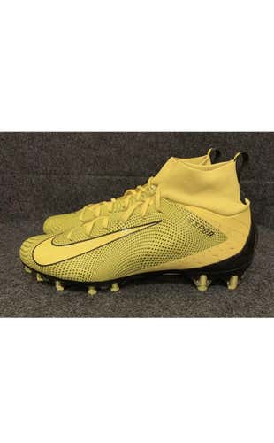 Men’s Nike Vapor Untouchable 3 Pro Football Cleats Yellow/Black 917165-701  Size 12