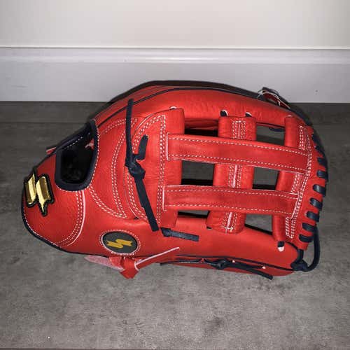 New Ronald Acuna Red Outfield Tensai 12.5" Baseball Glove