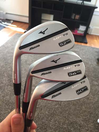 Used Left Hand MP-T5 Wedge Flex Steel Shaft Wedge