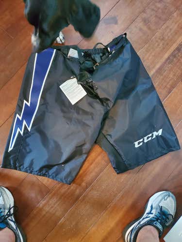 New Senior XL CCM PP10 Pant Shell Pro Stock Tampa Bay Lightning 3rd