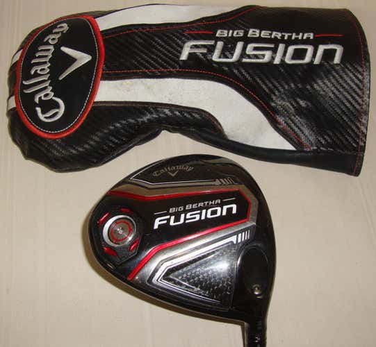 CALLAWAY BIG BERTHA FUSION DRIVER 10.5° DIAMANA REGULAR Right Handed +Headcover