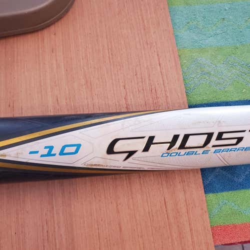 DEMO Easton Ghost Dual Stamp Bat (-10) 23 oz 33"