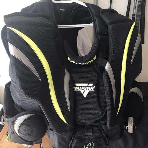 Used Small Vaughn Ventus LT90 Goalie Chest Protector