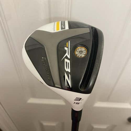 TaylorMade RBZ 2 Stiff Flex 3 Wood Fairway Wood Stiff Flex