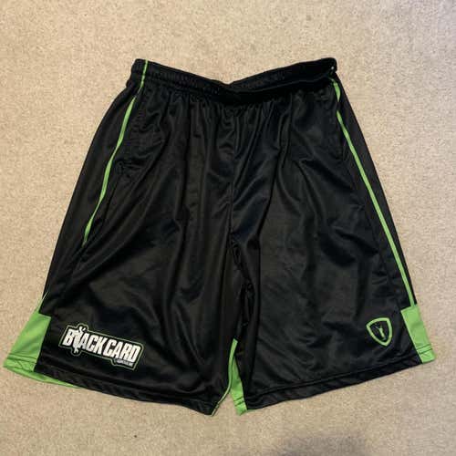 Black Men's Large Adrenaline Shorts