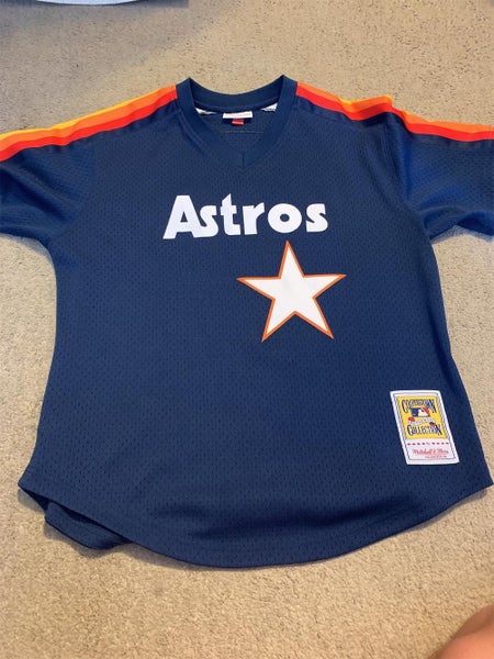 Blue Men's Large Mitchell & Ness Jersey