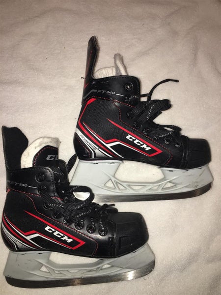 Used CCM JetSpeed FT340 Size 1 Hockey Skates