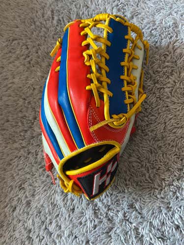 Han Red New Outfield 12.75" Baseball Glove
