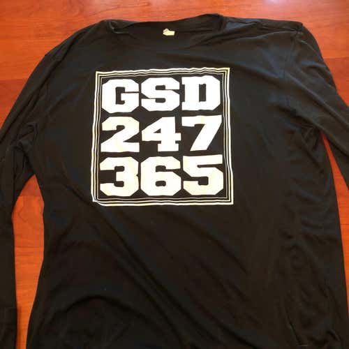 Black "GSD 247 365" Long Sleeve Shooting Shirt Warm Up - XL Good Condition