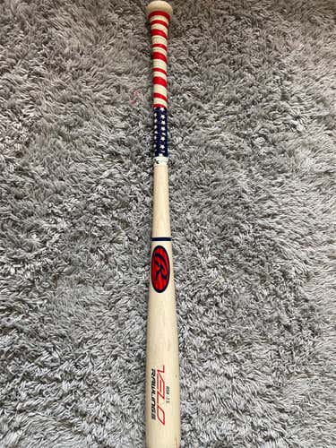 New  Rawlings Wood Velo (-7.5) 21 oz 29" Bat