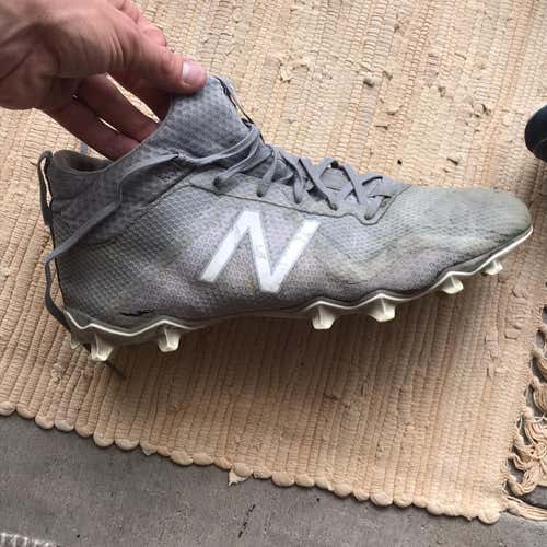 Gray Unisex Molded Cleats High Top