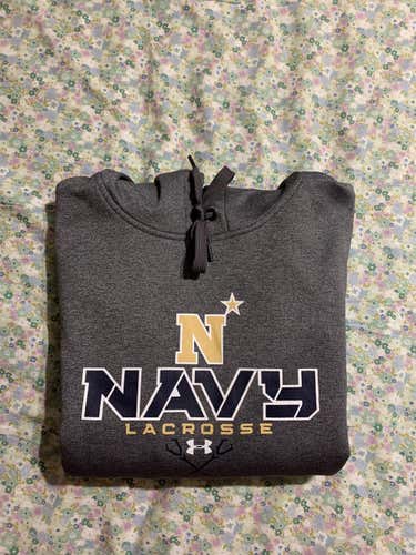 US Naval Academy Lacrosse Hoodie (Adult Medium)