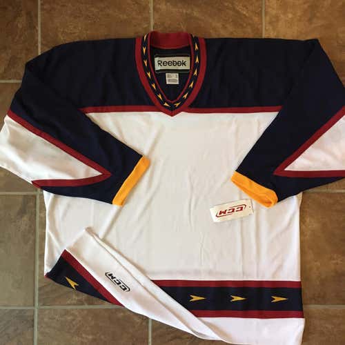 Atlanta Thrashers Style White Adult XL CCM Jersey