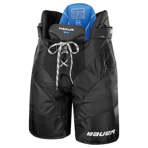 Black Junior New  Bauer Nexus 1N Hockey Pants SIZE M
