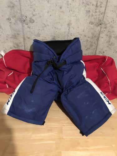 Toronto Maple Leafs Senior Used Large CCM HP70 Hockey Pants Pro Stock