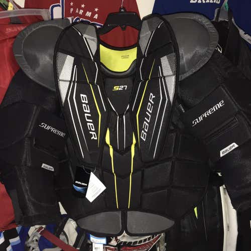 New Large Bauer Supreme S27 Goalie Chest Protector