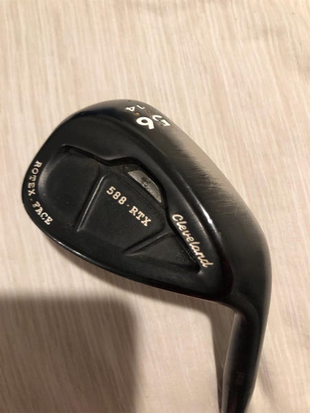 Used Right Handed 588 RTX Black Pearl Wedge Flex Steel Shaft Wedge