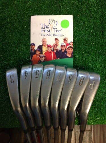 Titleist 981 DCI Gold Iron Set 3-PW With S300 Stiff Steel Shafts