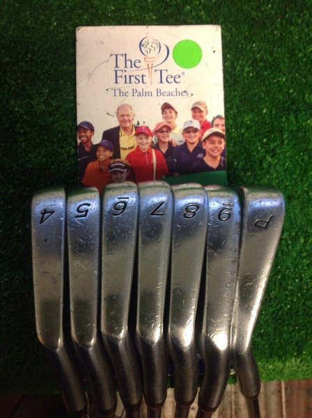 TaylorMade X-300 FCI Forged Iron Set 4-PW Rifle 6.5 X-Stiff Steel