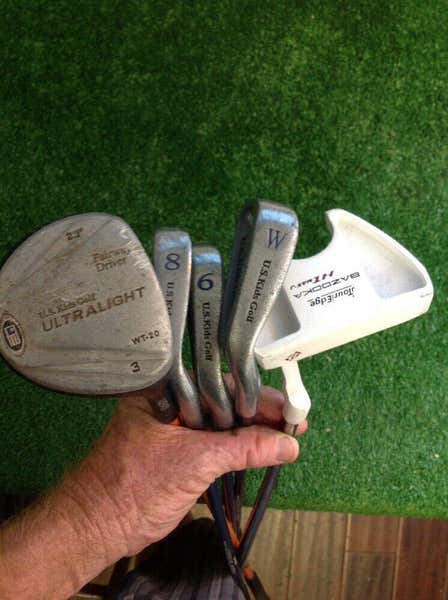 US Kids GOLF WT-20 ジュニアゴルフクラブセット　パター付き US Kids Junior Golf WT-20 Starter Set Graphite Shafts