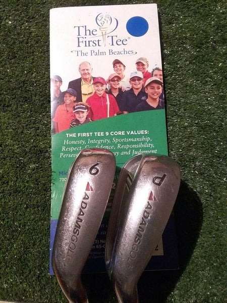 Adams Idea a7OS Irons set (9&PW) Seniors Lite Graphite shafts