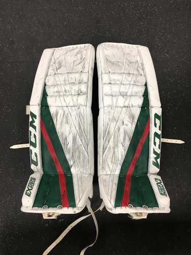 Used 34"+2 CCM Extreme Flex lll Goalie Leg Pads
