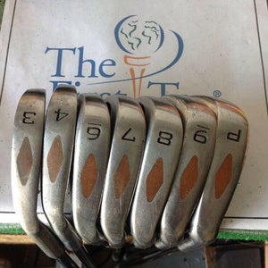 Orbiter Endeavor Irons Set 3-PW Regular Graphite Shafts (no 5)