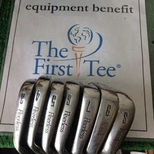 Peerless Prizm Irons 3-PW-SW (no 8) Regular Graphite Shafts