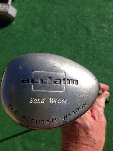 Acclaim The Accurate Weapon Sand Wedge SW Regular Graphite Shaft