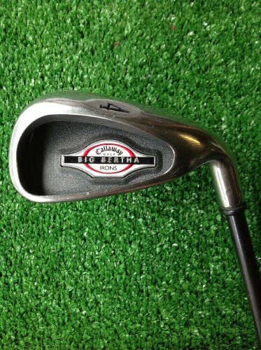Callaway Big Bertha 2002 Single 4 Iron Regular Graphite