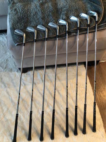 Used Right Handed Titleist 716 CB/MB combo set Extra Stiff Flex 8 Pieces Clubs (Full Set)