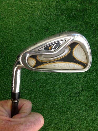 TaylorMade R7 Left Handed Single 6 Iron With Stiff Graphite Shaft