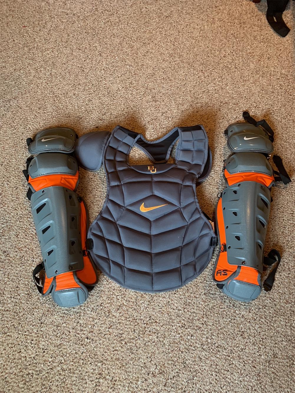orange nike catchers gear