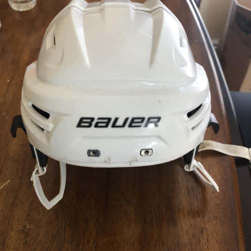 White Used Medium Bauer IMS 9.0 Helmet