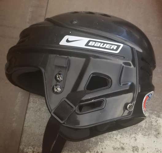 Black Used Youth Bauer Helmet