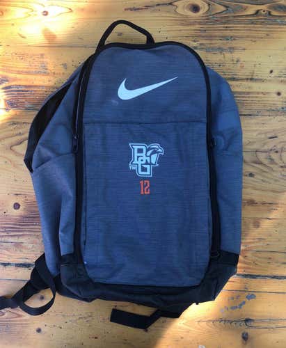 Bowling Green Team Issued Gray Unisex Nike Backpack