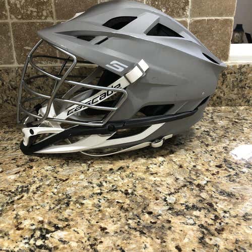 Matte Grey Adult Cascade S Helmet
