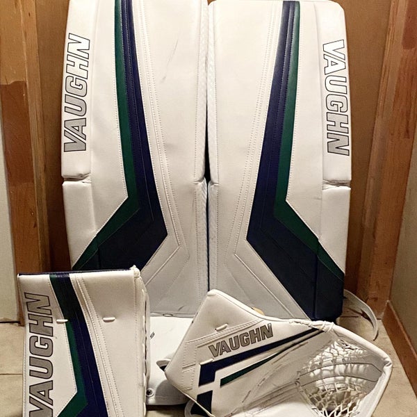 White Senior 33" Regular Ventus SLR 2 Pro Stock Goalie Full Set