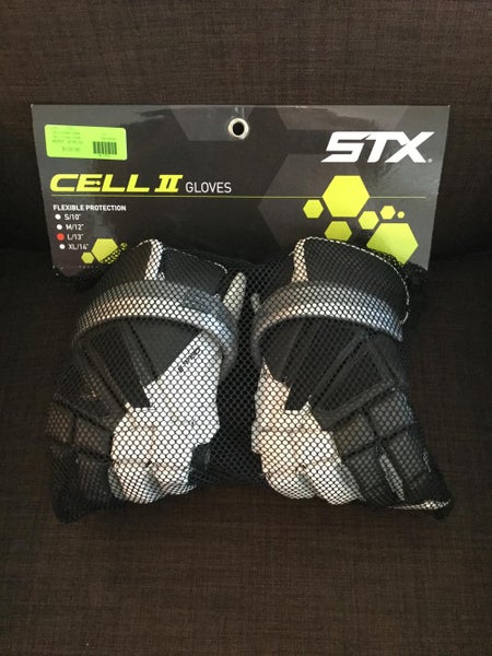 STX CELL II Goalie Gloves (L 13")