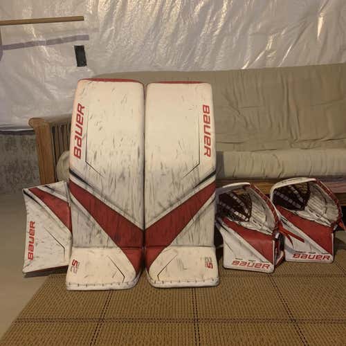 XL Vapor 2X Pro Skinned as 2S Pro Stock Goalie Full Set