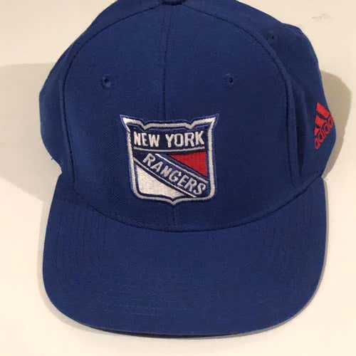 Adidas New York Rangers Flat-Brim Snapback Hat