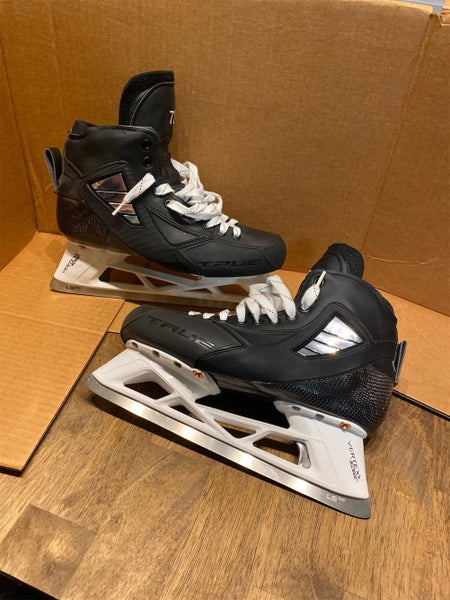 Senior True Regular Width Pro Stock Size 9.5 Goalie Skates